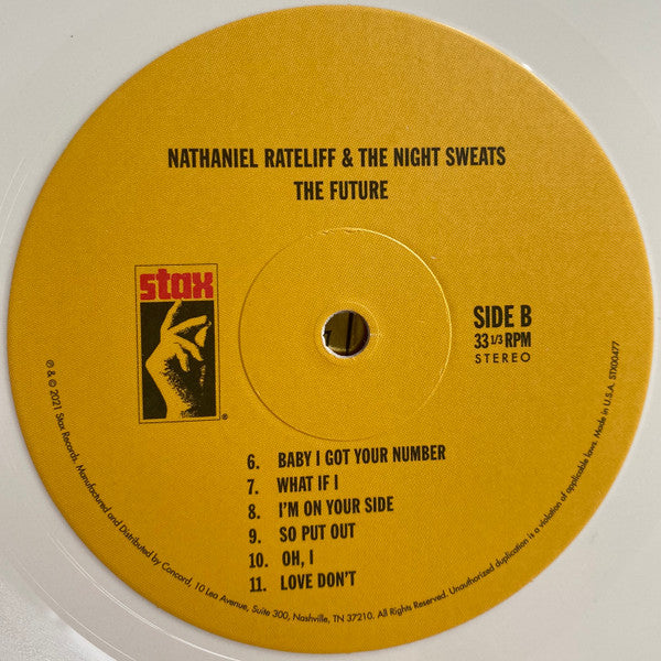 Nathaniel Rateliff And The Night Sweats : The Future (LP, Album, Bon)