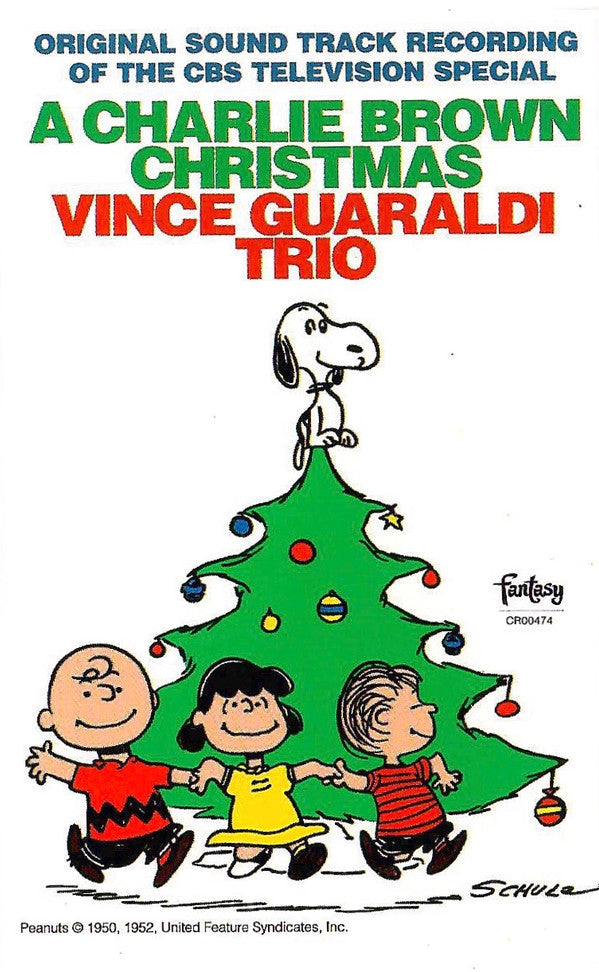 Vince Guaraldi Trio : A Charlie Brown Christmas (The Original Sound Track Recording Of The CBS Television Special) (Cass, Album, RE, Sil)