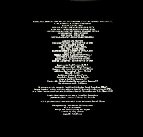 Nathaniel Rateliff And The Night Sweats : The Future (LP, Album, Ltd, 180)