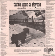 Paul Levinson - With Ed Fox & Peter Rosenthal : Twice Upon A Rhyme (LP, Album, Mono)
