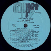 Paul Levinson - With Ed Fox & Peter Rosenthal : Twice Upon A Rhyme (LP, Album, Mono)