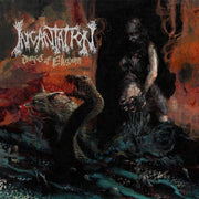 the album cover for Incantation - Dirges Of Elysium (Uk)