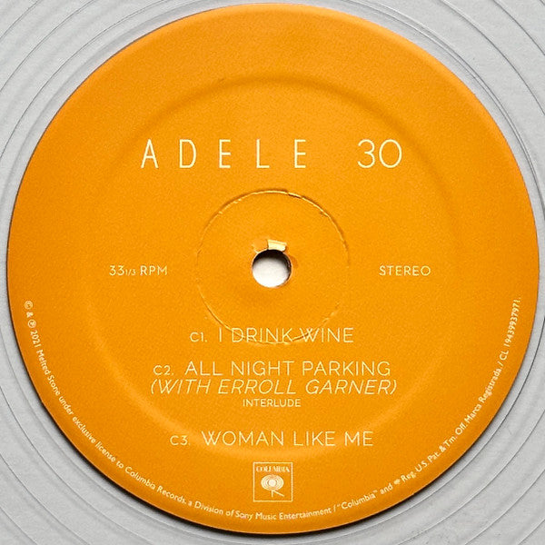 Adele (3) : 30 (2xLP, Album, Ltd, Cle)