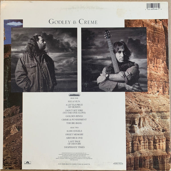 Godley & Creme : Goodbye Blue Sky (LP, Album, 53 )