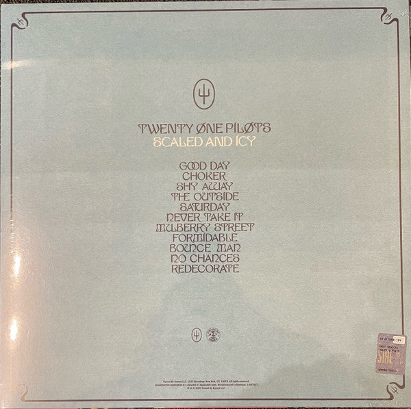 Twenty One Pilots : Scaled And Icy (LP, Album)