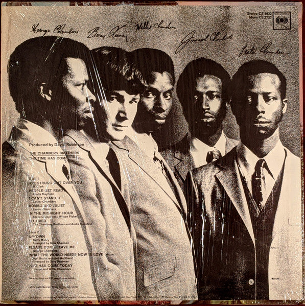 The Chambers Brothers : The Time Has Come (LP, Album)