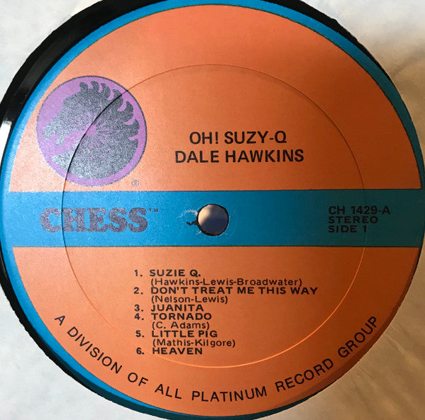 Dale Hawkins : Oh! Suzy-Q (LP, Album, RE)