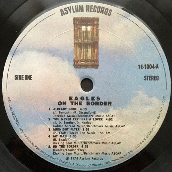 Eagles : On The Border (LP, Album, San)