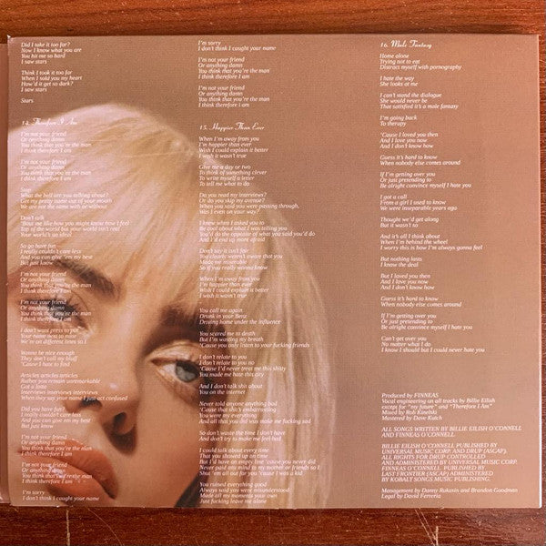 Billie Eilish : Happier Than Ever (CD, Album)