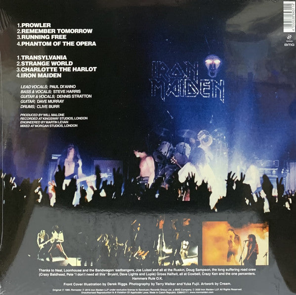 Iron Maiden : Iron Maiden (LP, Album, RSD, Pic, RE, RM, Cle)