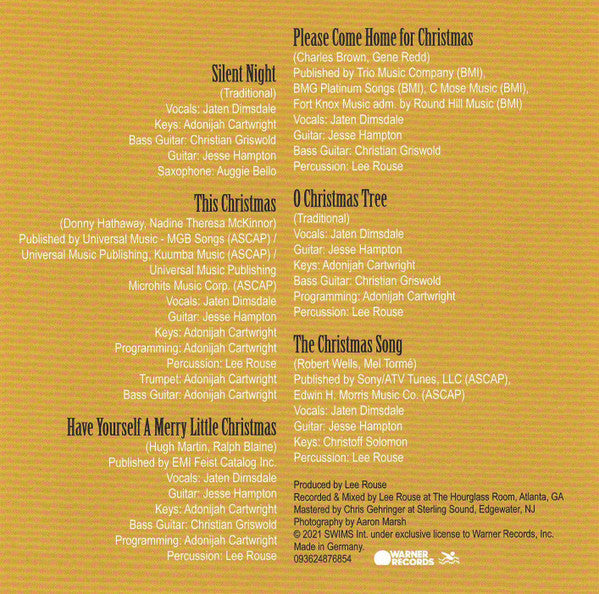 Teddy Swims : A Very Teddy Christmas (CD, EP)