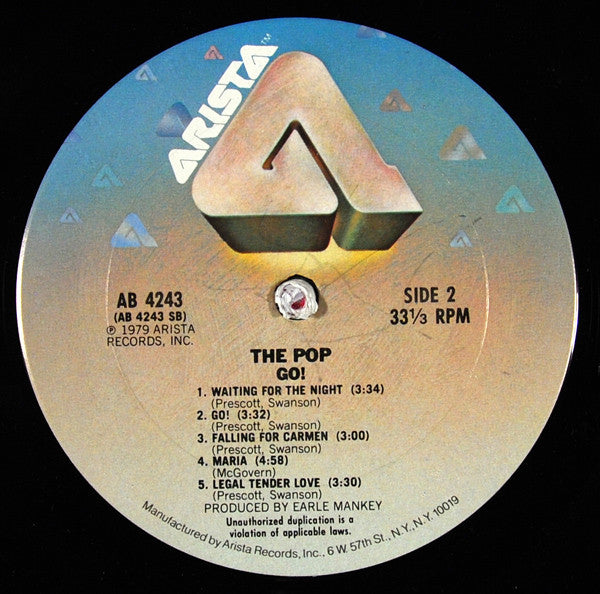 The Pop : Go! (LP, Album)