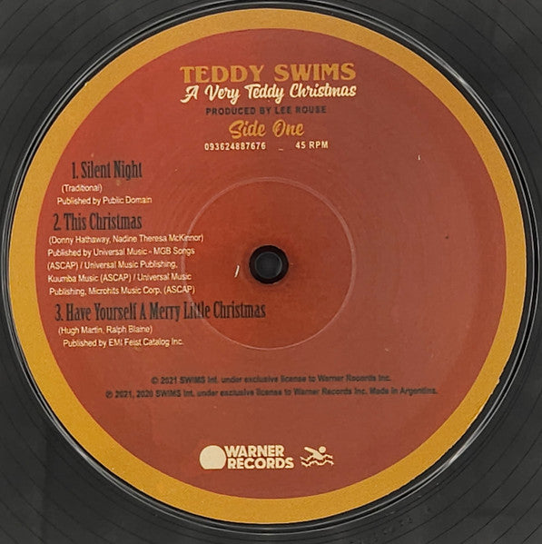 Teddy Swims : A Very Teddy Christmas (12", EP, RSD, Ltd, M/Print)