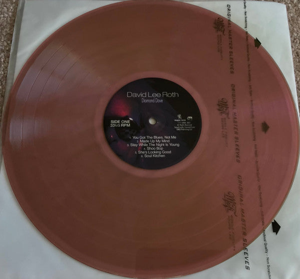 David Lee Roth : Diamond Dave (LP, Album, Ltd, Pur)