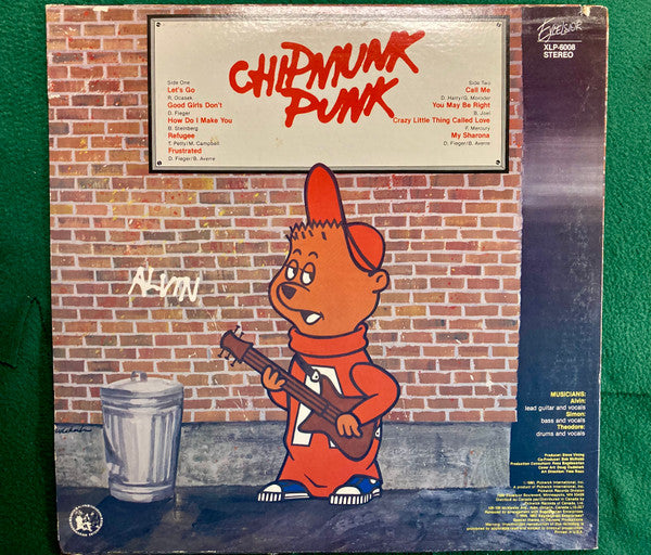 The Chipmunks : Chipmunk Punk (LP, Album)
