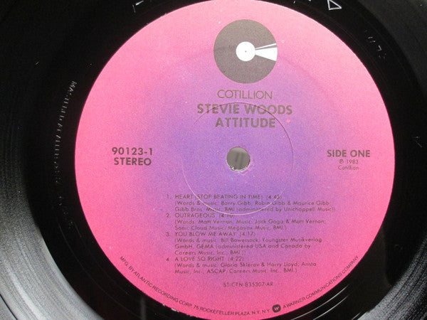 Stevie Woods : Attitude (LP, Album, AR )