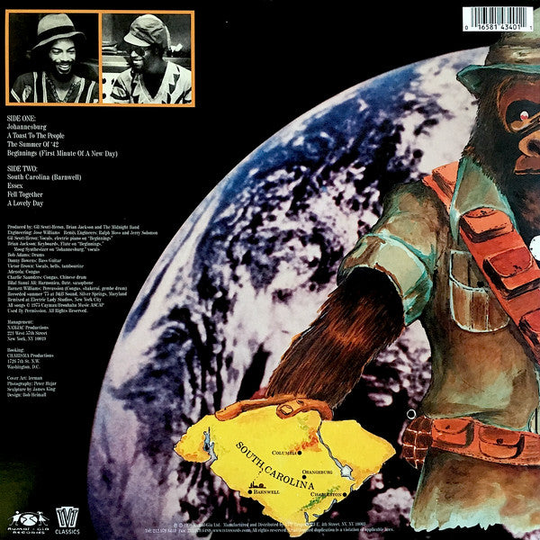 Gil Scott-Heron And Brian Jackson* : From South Africa To South Carolina (LP, Album, RE)