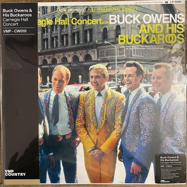 Buck Owens And His Buckaroos : Carnegie Hall Concert (LP, Album, Club, RE, RM, 180)