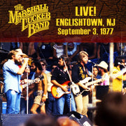 the album cover for The Marshall Tucker Band - Live Englishtown NJ Sept. 3, 1977