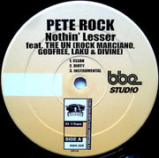 Pete Rock : Nothin' Lesser / Give It To Y'all (12")