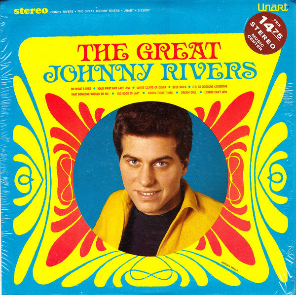 Johnny Rivers : The Great Johnny Rivers (LP, Album, RE)