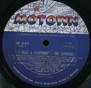 The Supremes : I Hear A Symphony (LP, Album, Mono)