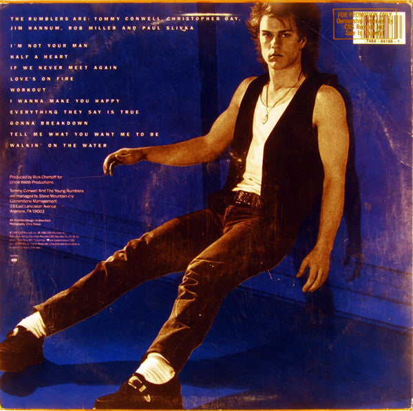 Tommy Conwell And The Young Rumblers : Rumble (LP, Album, Car)