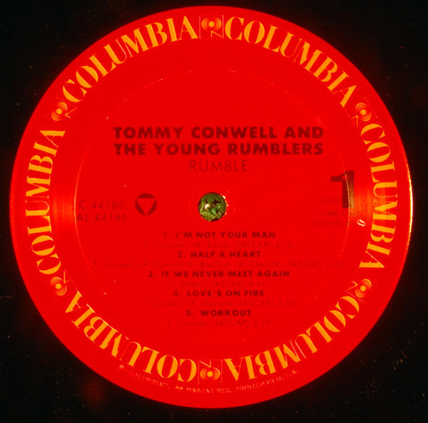 Tommy Conwell And The Young Rumblers : Rumble (LP, Album, Car)