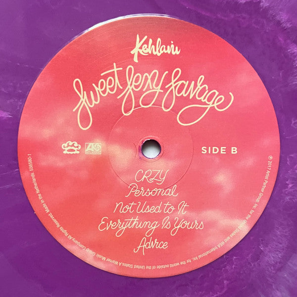 Buy Kehlani : SweetSexySavage (2xLP, Album, Ltd, RE, Pur) Online