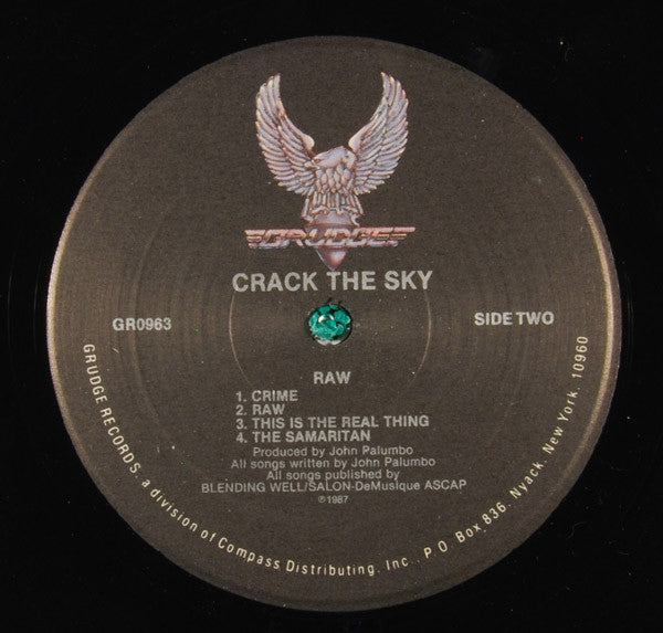 Crack The Sky : Raw (LP, Album, RM, Hau)