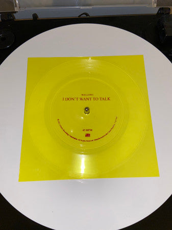 Wallows : I Don't Want To Talk (Flexi, 7", Single, Ltd, Yel)
