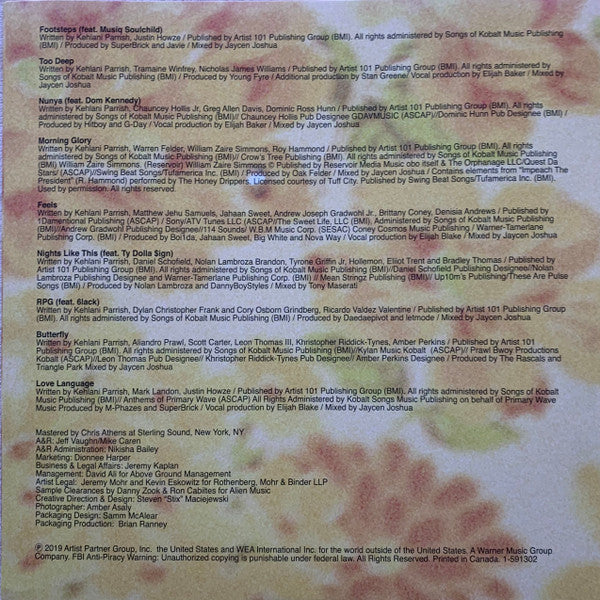 Kehlani : While We Wait (12", Ltd, Mixtape, RE, Tra)