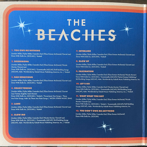 The Beaches (2) : Sisters Not Twins (The Professional Lovers Album) (LP, Comp, Cle)