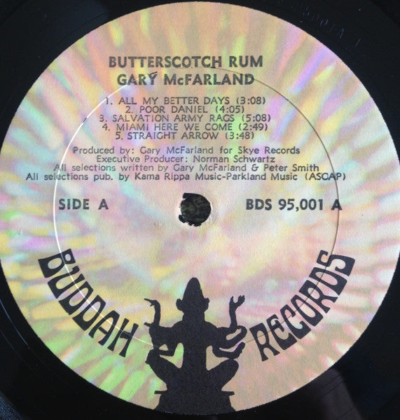 Gary McFarland - Peter Smith (17) : Butterscotch Rum (LP, Album, Gat)