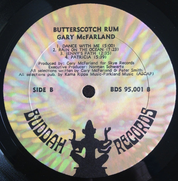 Gary McFarland - Peter Smith (17) : Butterscotch Rum (LP, Album, Gat)