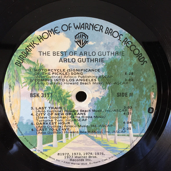 Arlo Guthrie : The Best Of Arlo Guthrie (LP, Comp, Win)