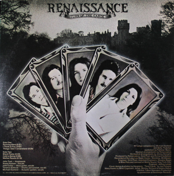 Renaissance (4) : Turn Of The Cards (LP, Album, PRC)