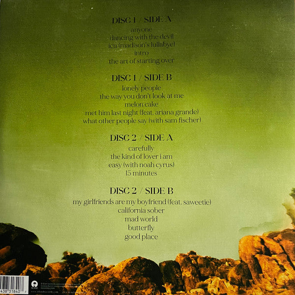 Demi Lovato : Dancing With The Devil... The Art Of Starting Over (2xLP, Album, Ltd, Ora)