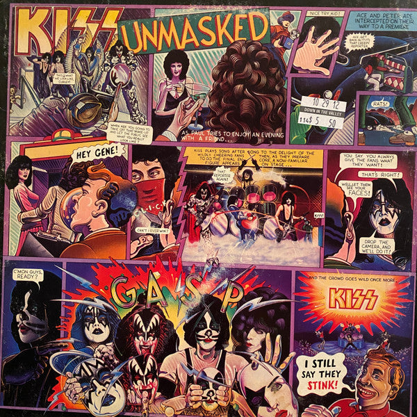 Kiss : Unmasked (LP, Album)