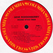Gene Roddenberry : Inside Star Trek (LP, Album, San)