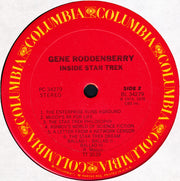 Gene Roddenberry : Inside Star Trek (LP, Album, San)