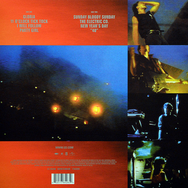 U2 : Live "Under A Blood Red Sky" (LP, MiniAlbum, RE, RM, 180)