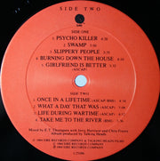 Talking Heads : Stop Making Sense (LP, Album, Club)