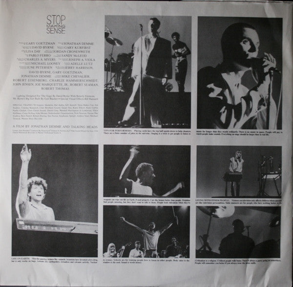 Talking Heads : Stop Making Sense (LP, Album, Club)