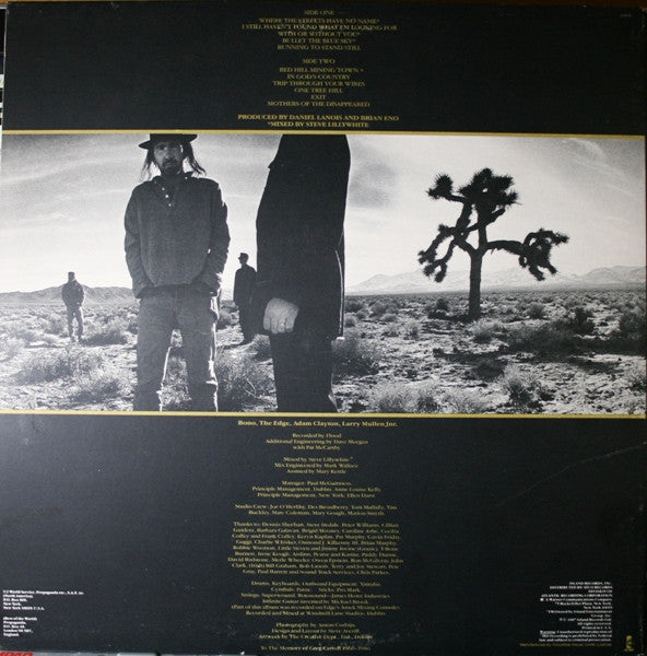 U2 : The Joshua Tree (LP, Album, Club, Col)