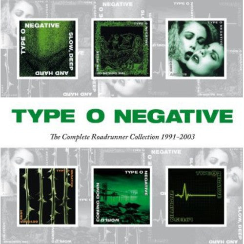 the album cover for Type O Negative - Complete Roadrunner Collection 1991-03 [Import]