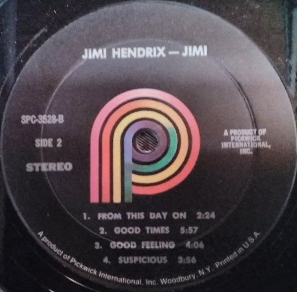 Jimi Hendrix : Jimi (LP)
