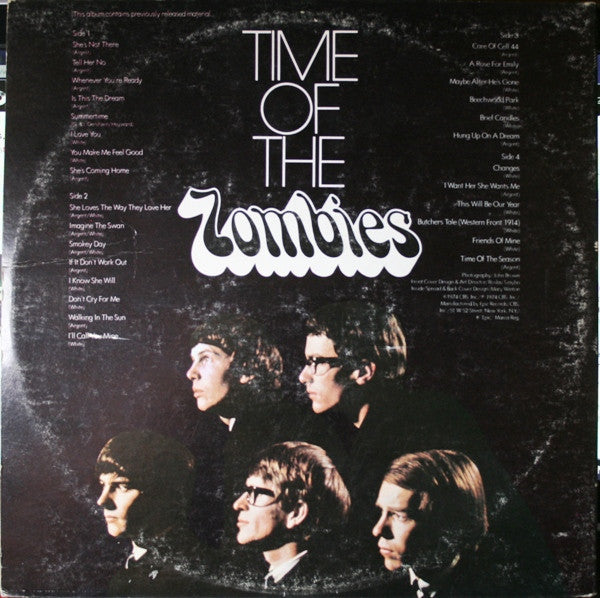 The Zombies : Time Of The Zombies (2xLP, Comp, Mono, Pit)