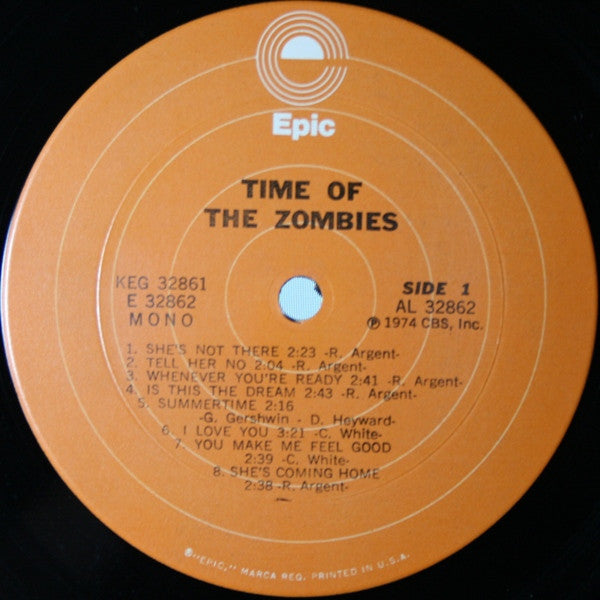 The Zombies : Time Of The Zombies (2xLP, Comp, Mono, Pit)