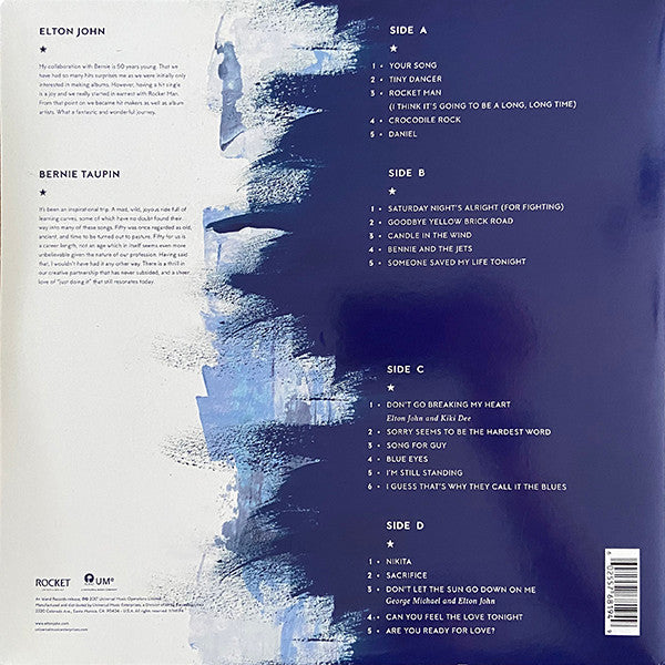 Elton John : Diamonds (2xLP, Comp, Ltd, RE, Sli)